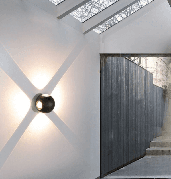 4-Sided Outdoor Cob Light
