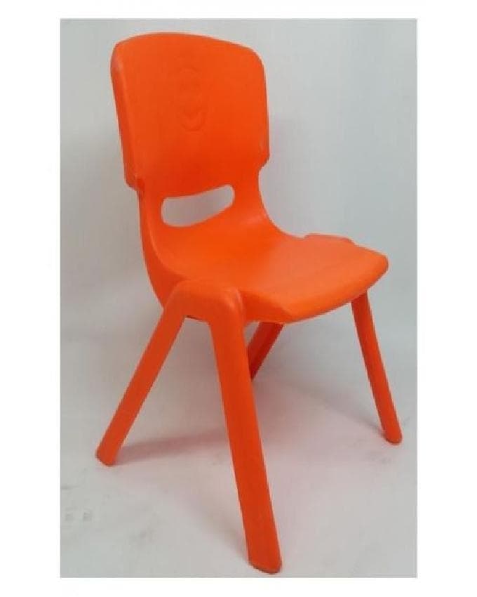 Fiber Chair For Kids - Orange