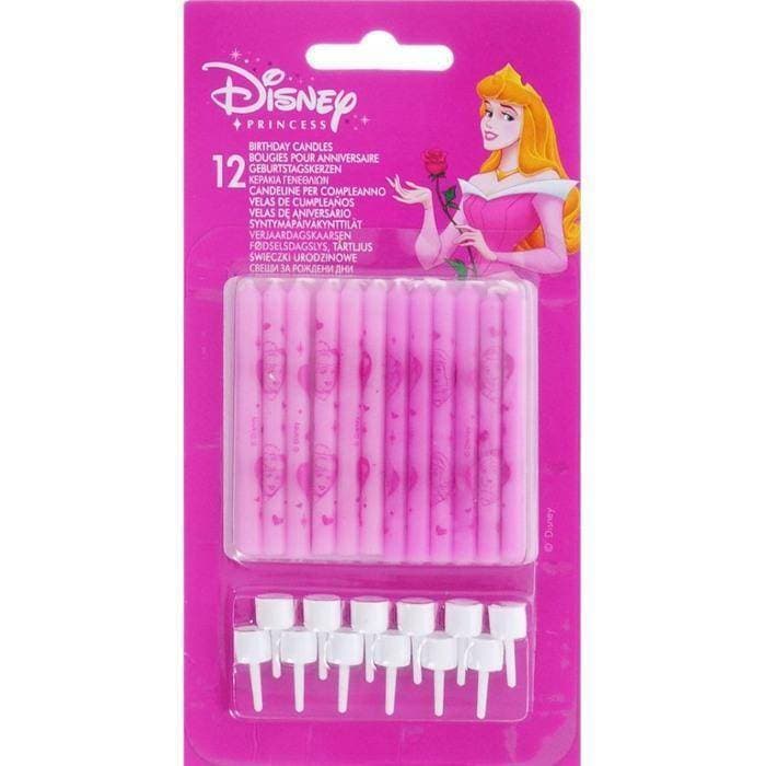 Disney Princess Birthday Candles (Pack Of 12 Candles)