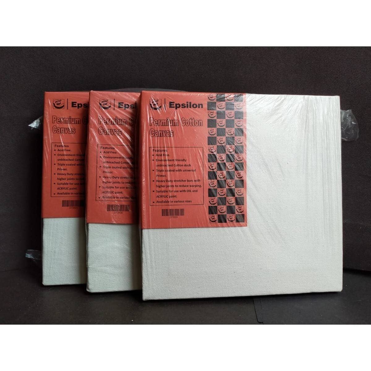 Epsilon 8x8 Canvas - Set of 3