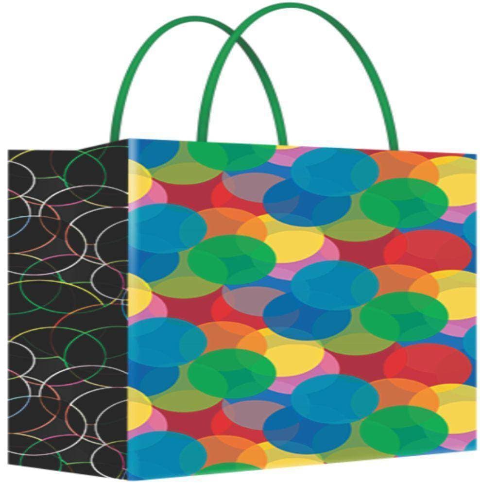 Large Gift Bag Glowing College - Pack of 6
