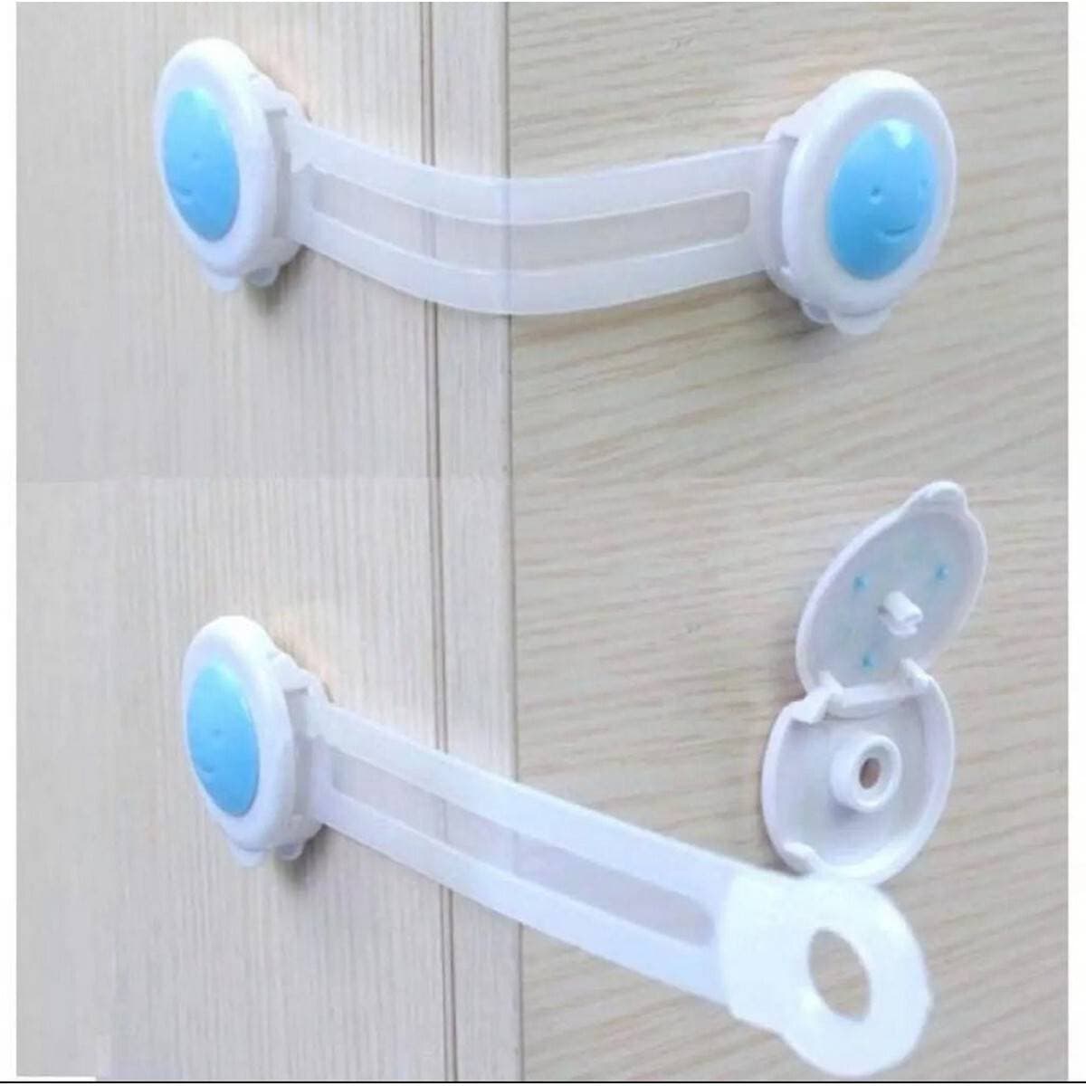2 Pcs Set Long Child Safety Lock for Door & Cupboard