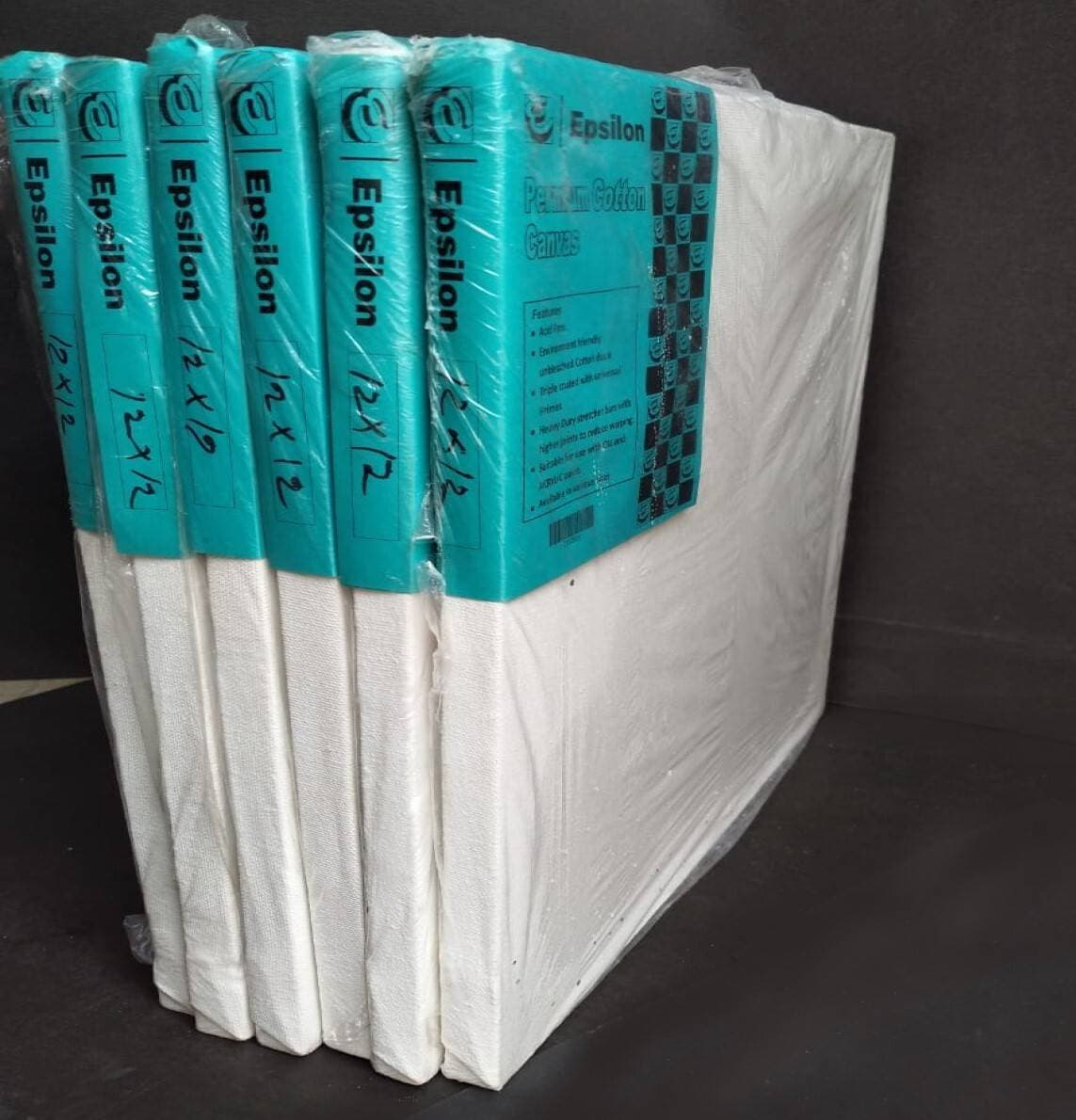 Epsilon 12x12 Canvas Sheet - Set of 6