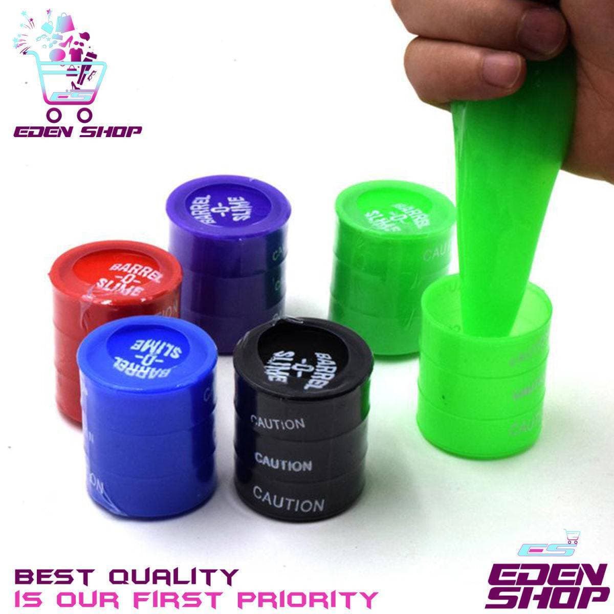 Fluffy Slime For Kids - Pack of 6