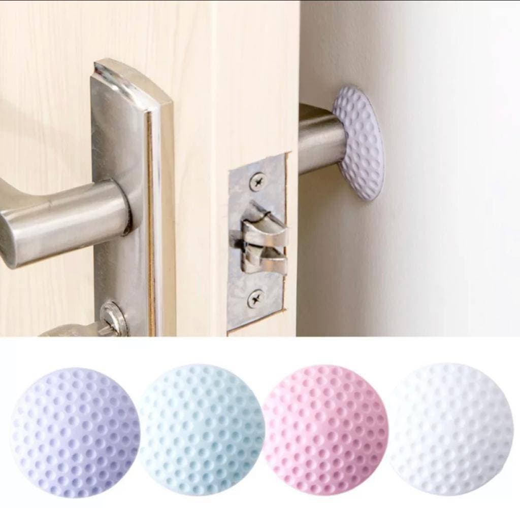 Pack Of 6 - Door Stopper Rubber Wall Protectors