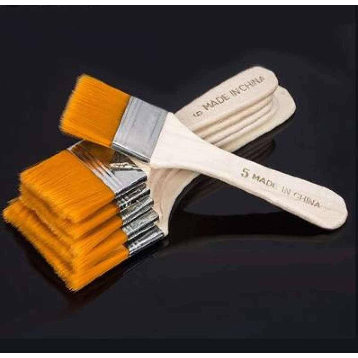 Pack of 4  - Nylon Hair Painting Brushes