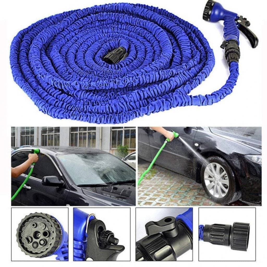 Flexible Pipe 9 Feet to 50 Feet Incredible Expanding Hose With Shower
