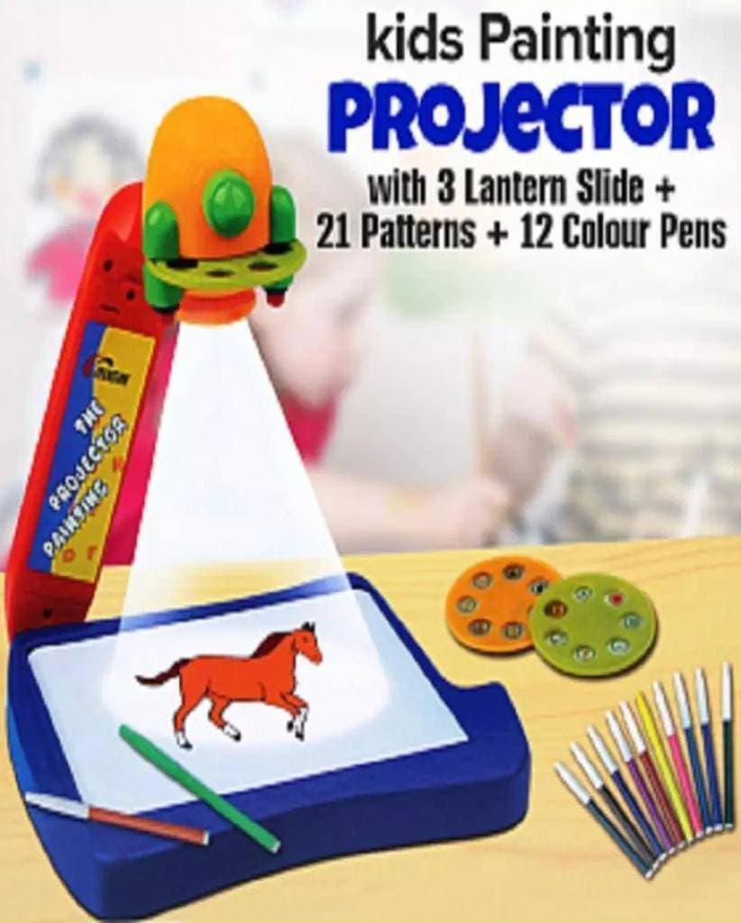 3 In 1 Little Treasures Projector Painting Kit To Learn Play