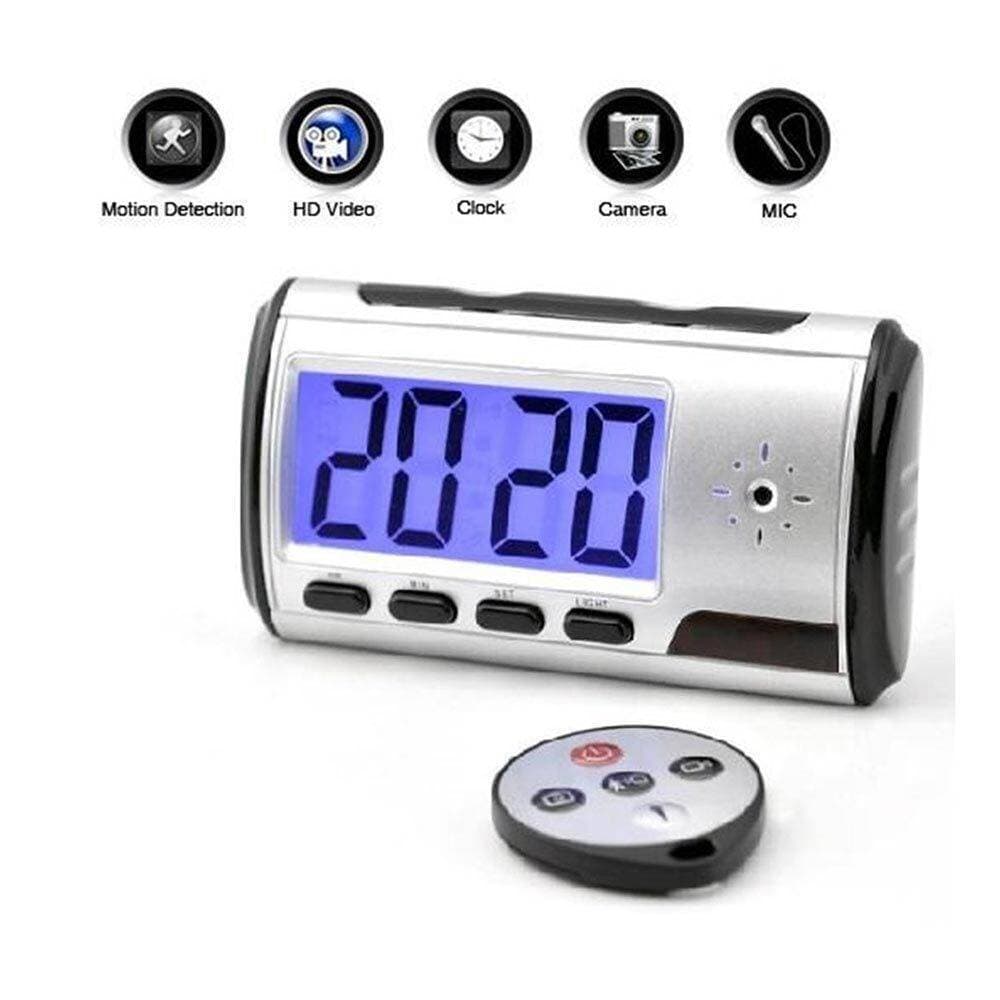 Hidden Table Clock Camera With Remote