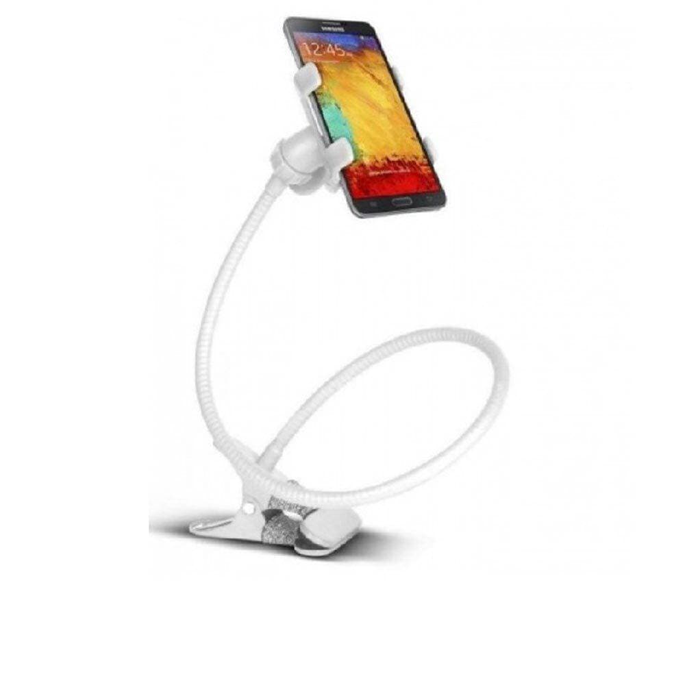 Metal Universal Snake Stand Mobile Holder - White