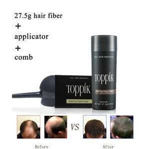 Original 3 in one Toppik Hair Fiber Combo Deal 27.5 GRAM - Dark Brown