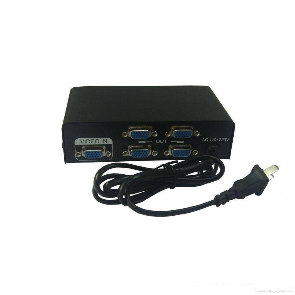 Vga Splitter 4 Port 200 Mhz