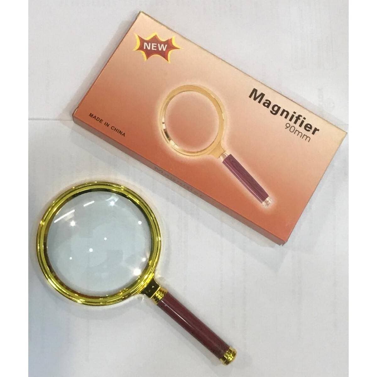 90mm 10x Handheld Jewelry Magnifying Glass