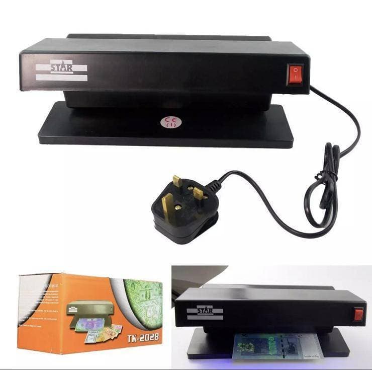 Star Tk-2028 Money Checker And Detector Currency Checker Uv Light