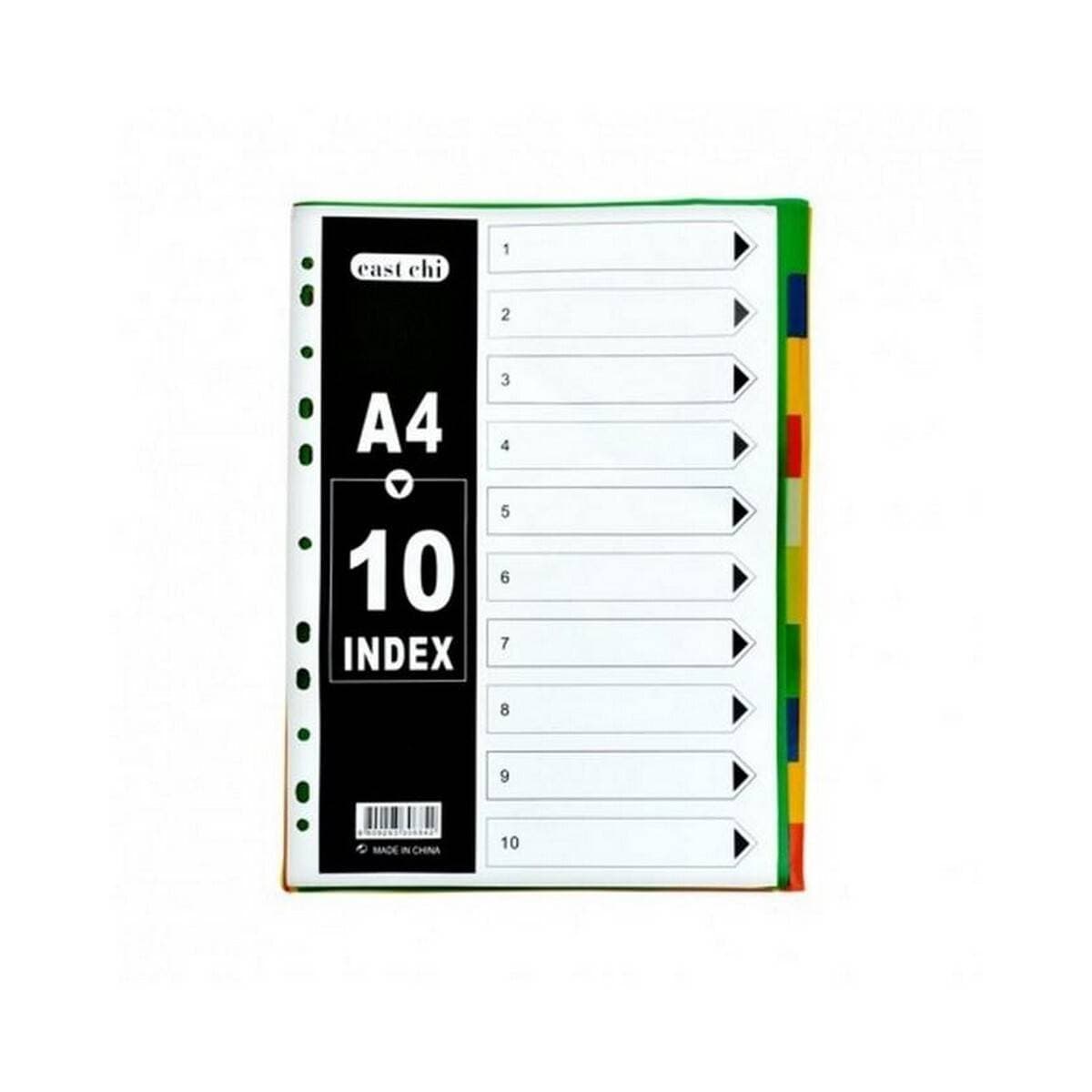 Index Sheet A4-10