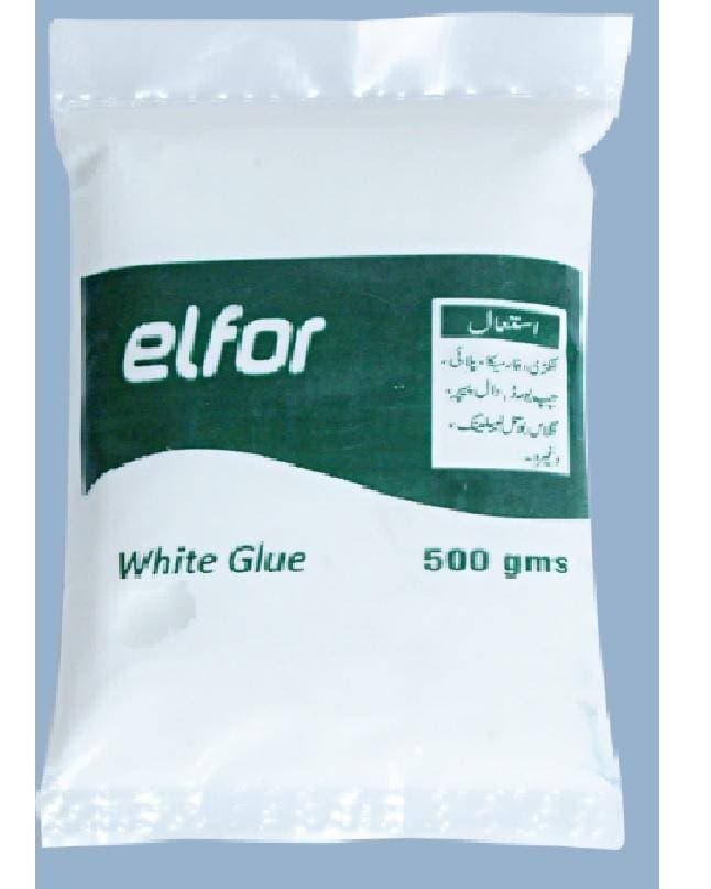 Elfor White German Glue In Pouch 500 Grams Half Kg