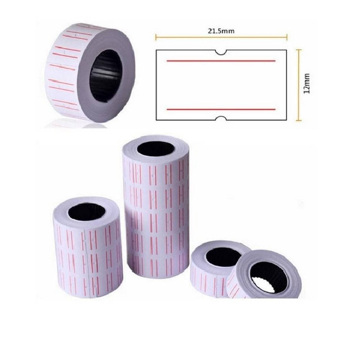 Pack Of 10 Tag Sticker Label Roll