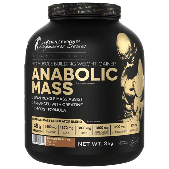Kevin Levrone Anabolic Mass Pro Muscle Building Weight Gainer - 3kg