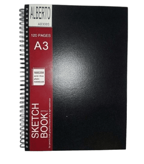 Alberto A-3 Sketch Book Spiral