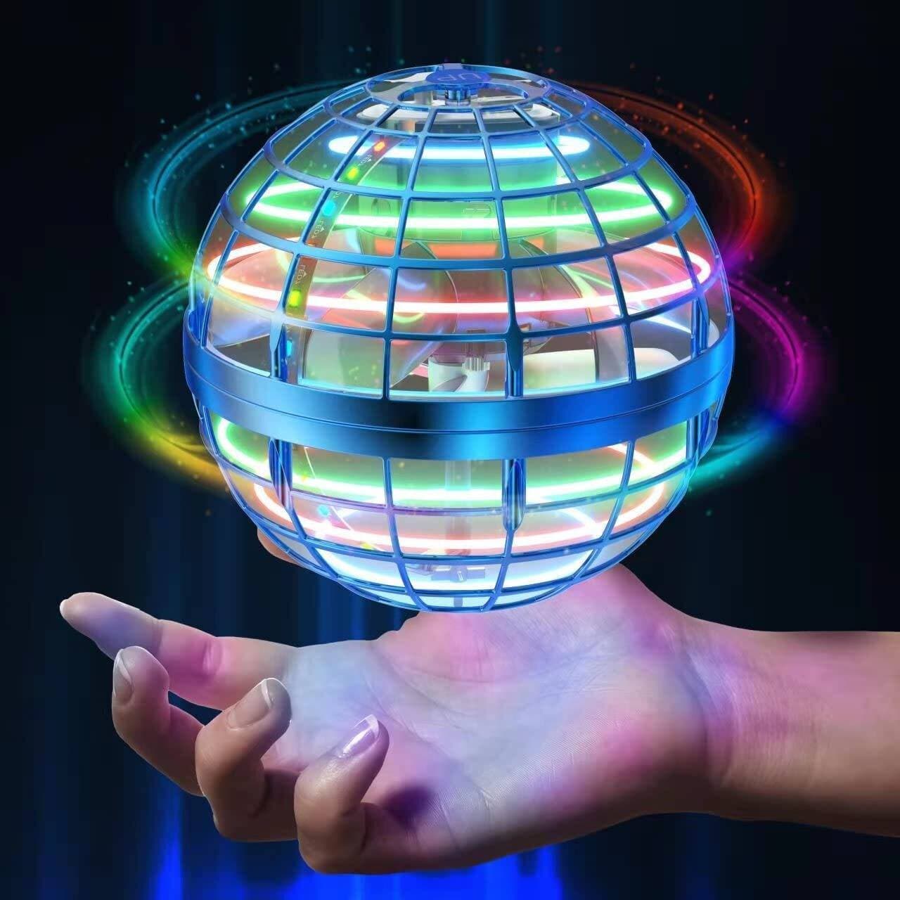 Flying Orb Ball Toys Cosmic Globe Boomerang Hover Ball Galactic Fidget Spinner