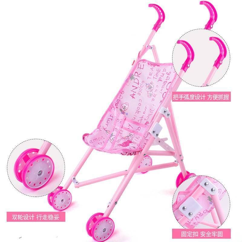 Baby Doll Stroller Pram For Kids
