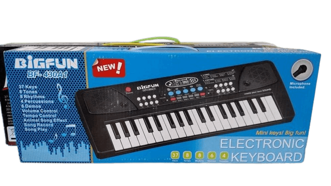 Bigfun Electric Keyboard Piano For Kids - 37 Keys