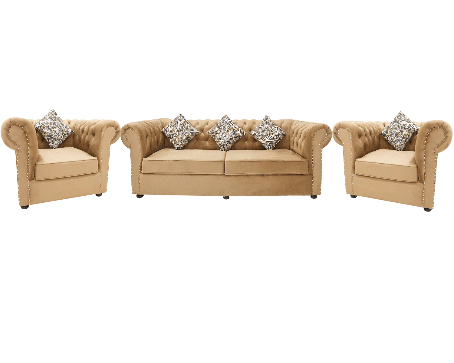 Elaichi Sofa Set (5 Seater) Sofa 5 Seater