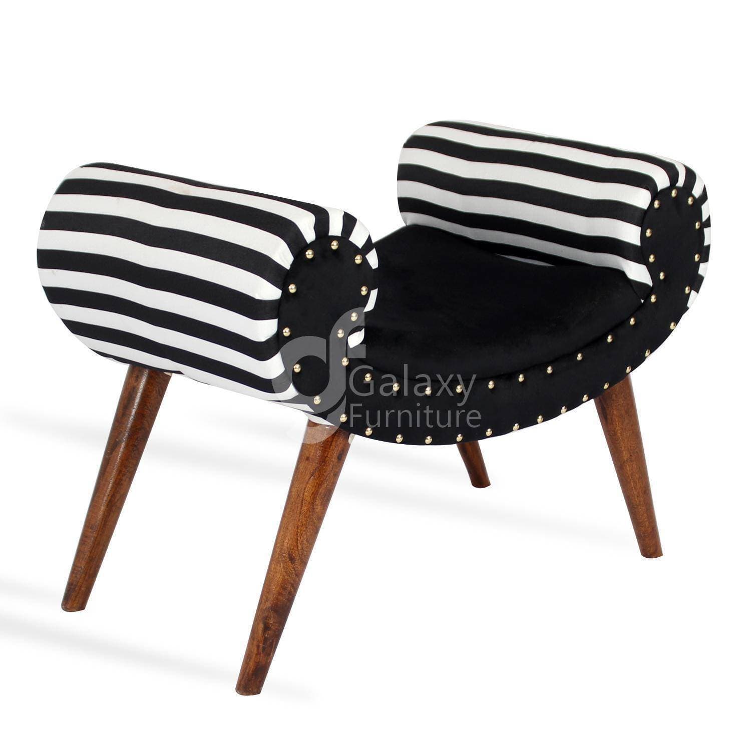 Modern Puffy Multicolor Room - Black