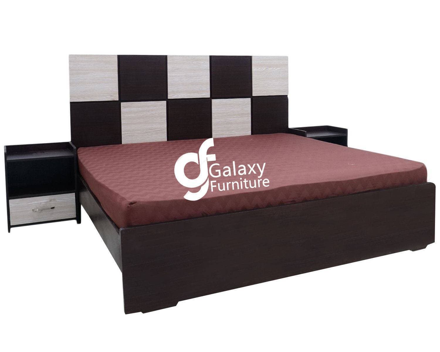 Stylish Magnum  Double Bed With Side Tables