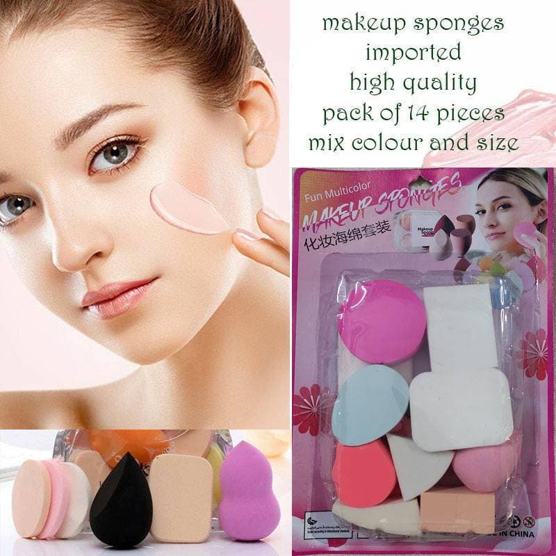 Makeup Blending Sponge - Pack Of 14 PCS