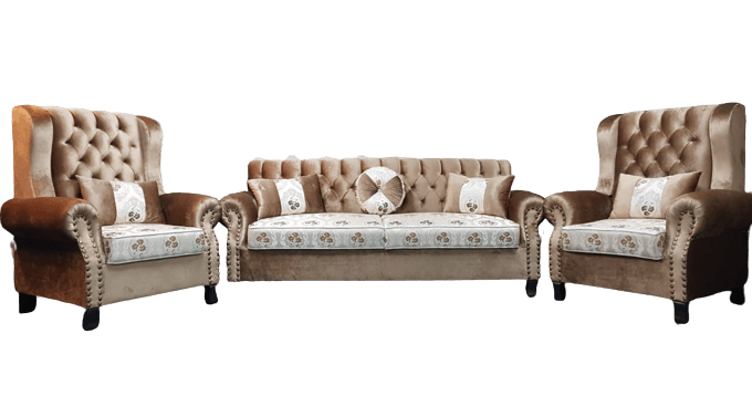 Chesterfield Sofa 5 Seater Diamond Supreme