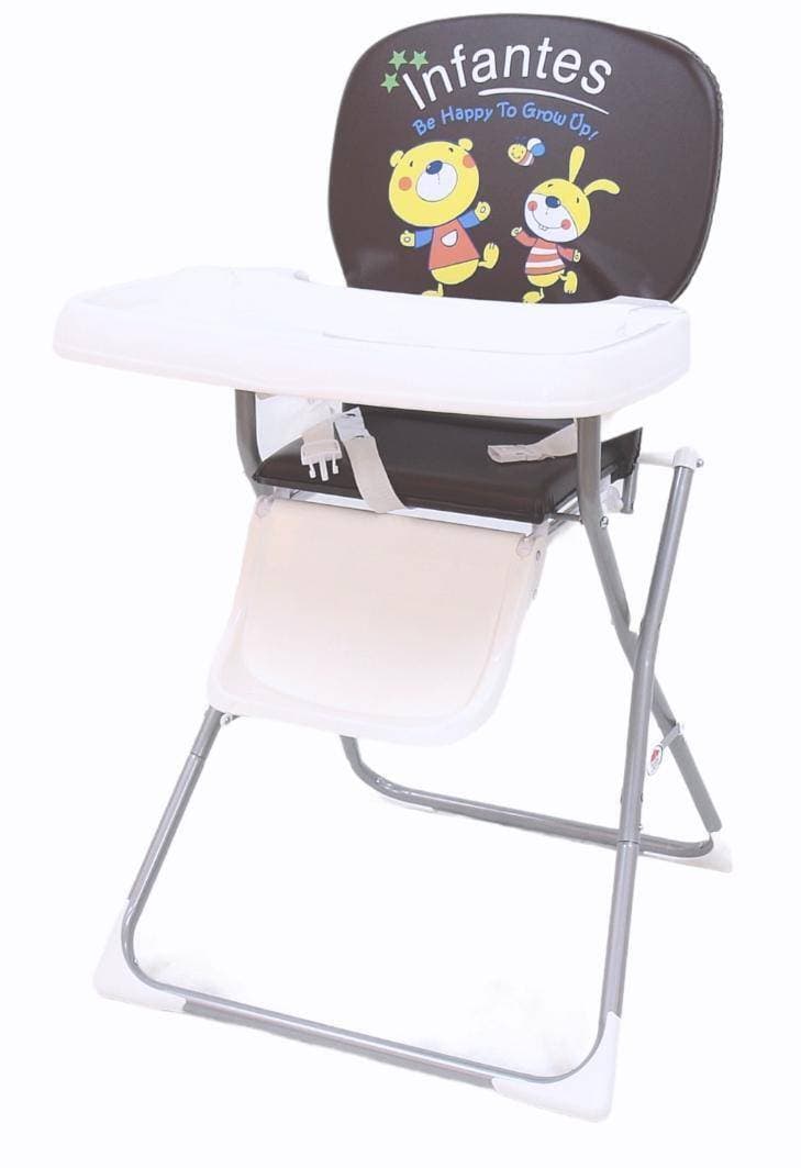 Baby High Chair Taiwan 311 (White & Brown)