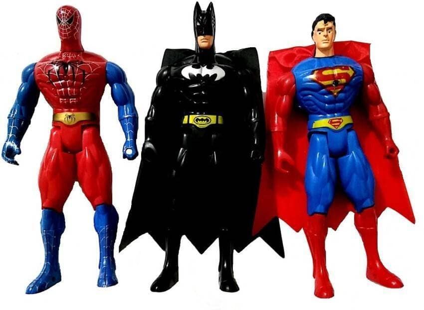 1 PCS Avengers Hero Action Figures With Led Light Toys