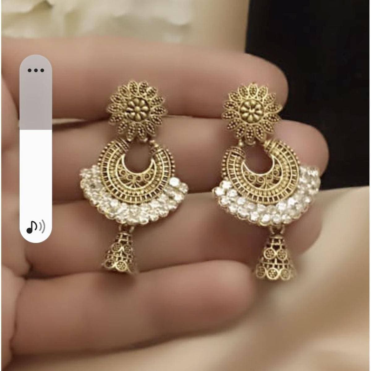 Traditional Jhumka tops Design for Girls Party Wear MIX RANDOM DESIGNS 1pc