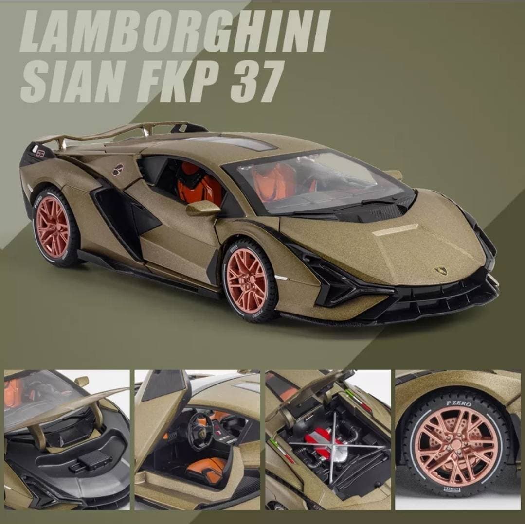1:24 Simulation Lamborghinis Lightning  Car Toy