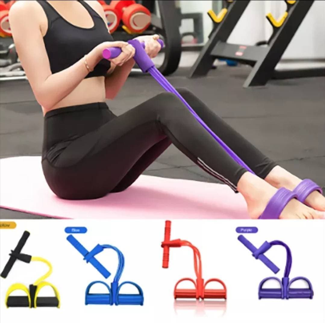 Fitness Gym Tummy Trimmer Exerciser Pull Rope