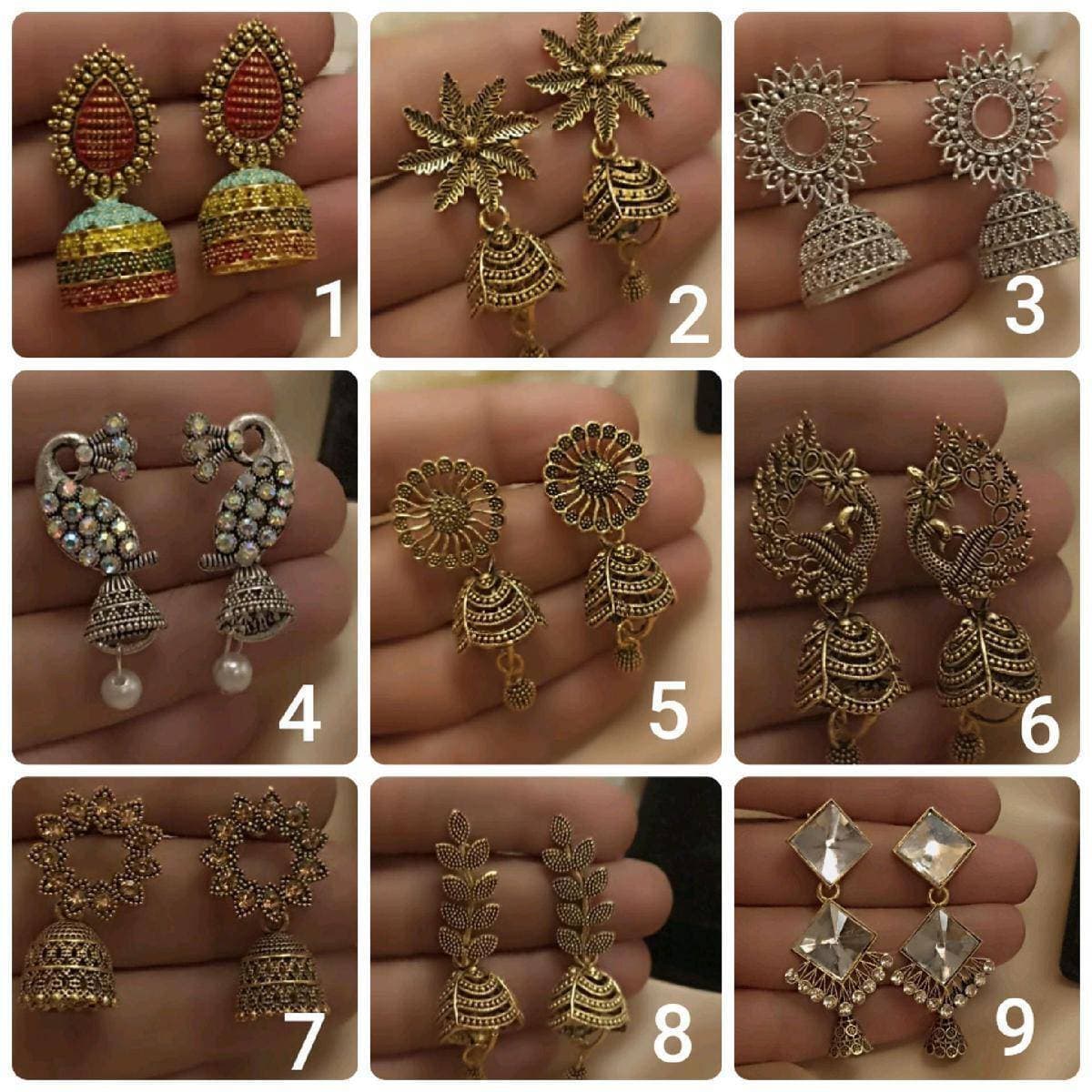 Beautiful Design Adjustable Drop Earring - 1 Pair