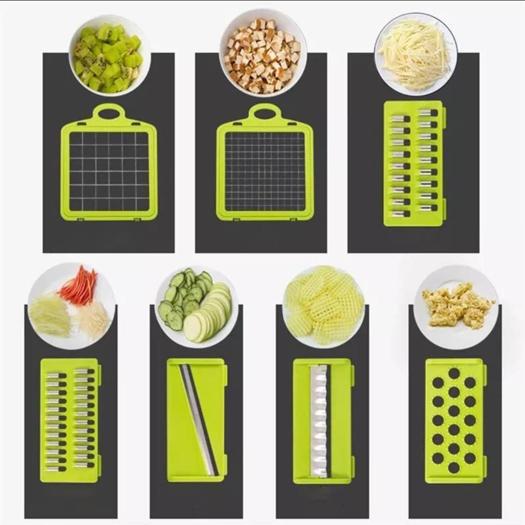 Multi-functional Vegetable Cutter/Grater/Peeler & Slicer Set