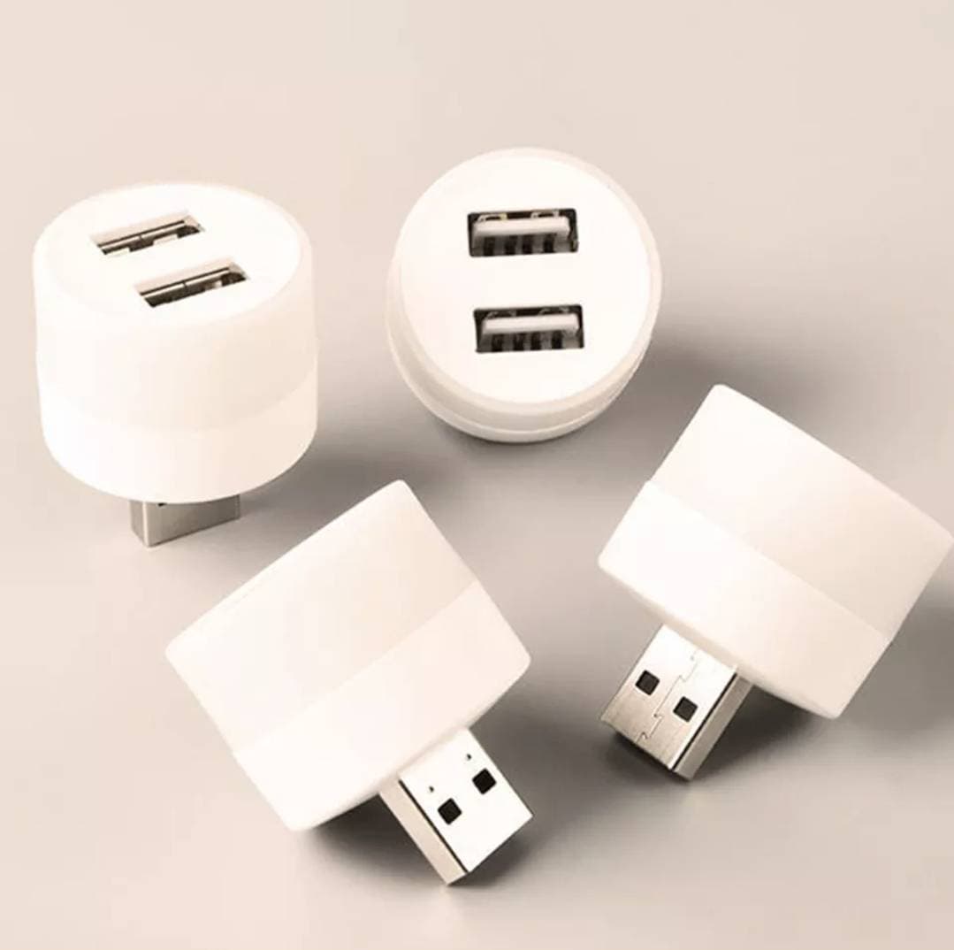 USB Plug Mobile Power Charging Small LED Lamps