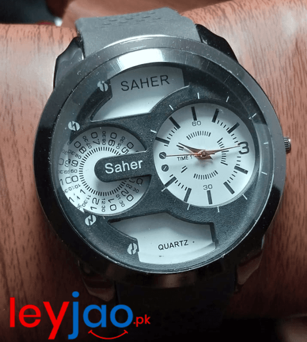 New Design Rubber Strap Watch for Men With Analog Dial
