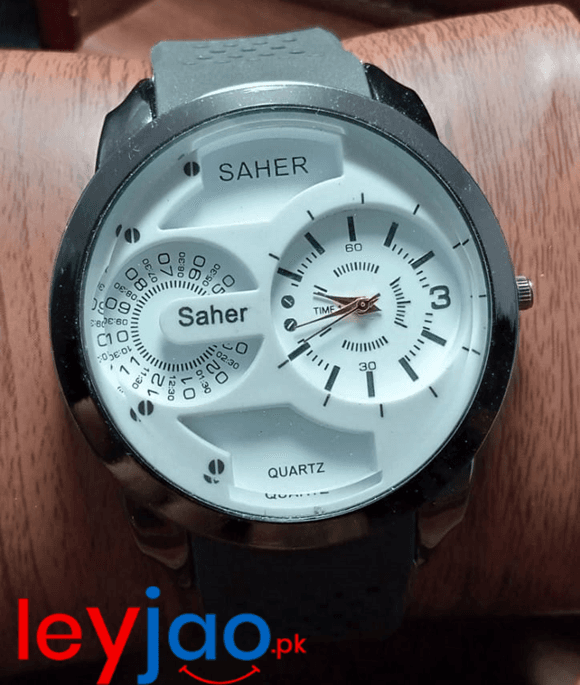 Gents New Design Rubber Strap Watch