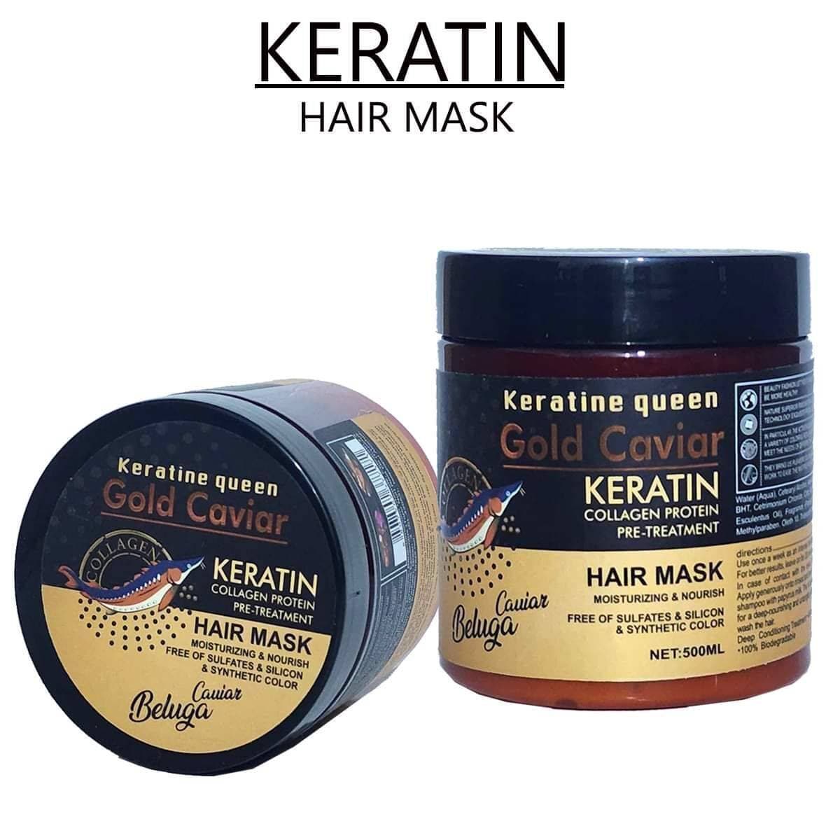 Keratin Hair mask Treatment Anti-frizz - 500g
