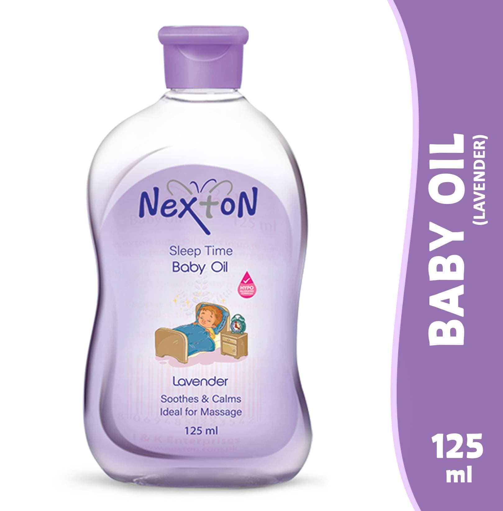 Nexton Lavender Baby Oil 125 Ml