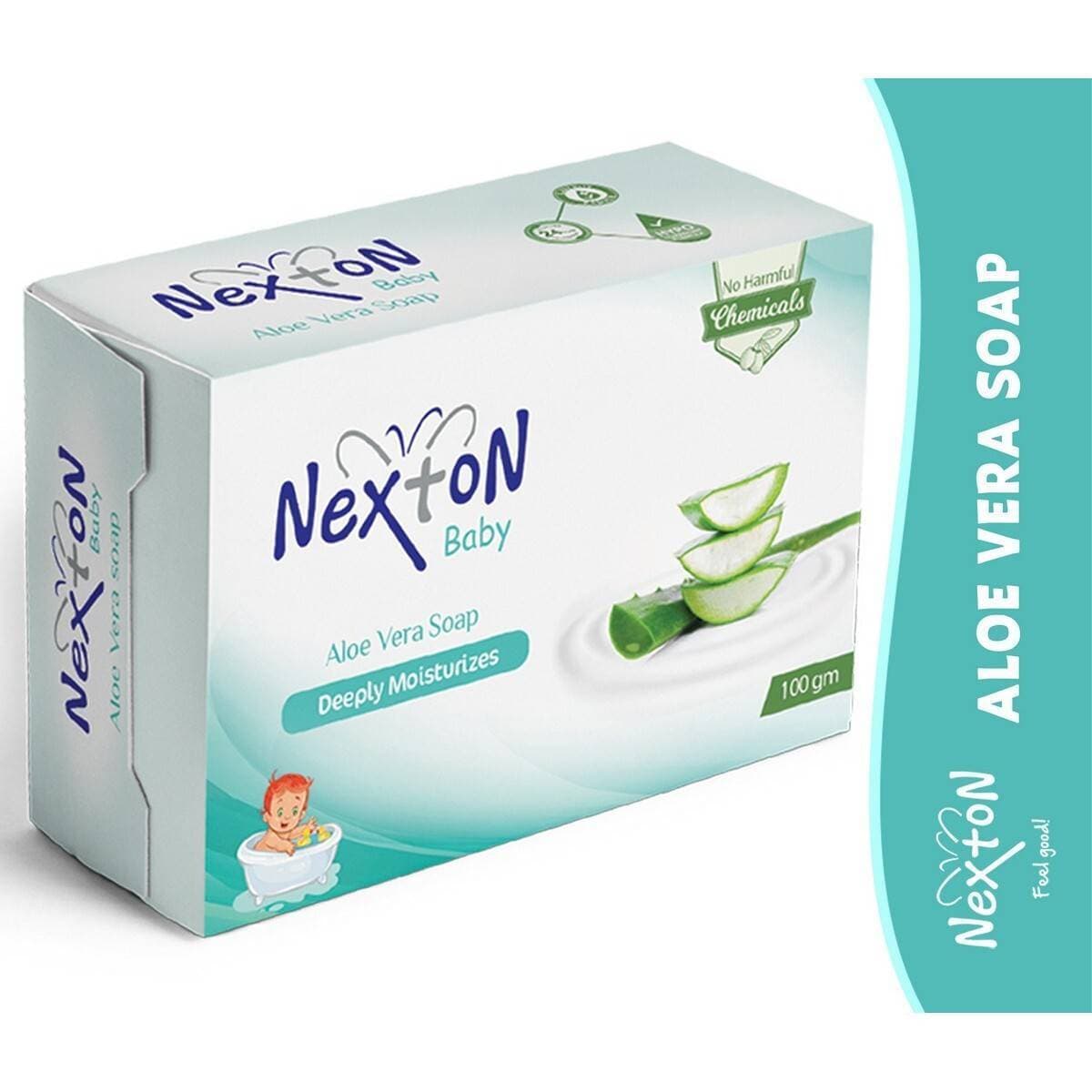 Nexton Aloe Vera Baby Soap 100 Gm