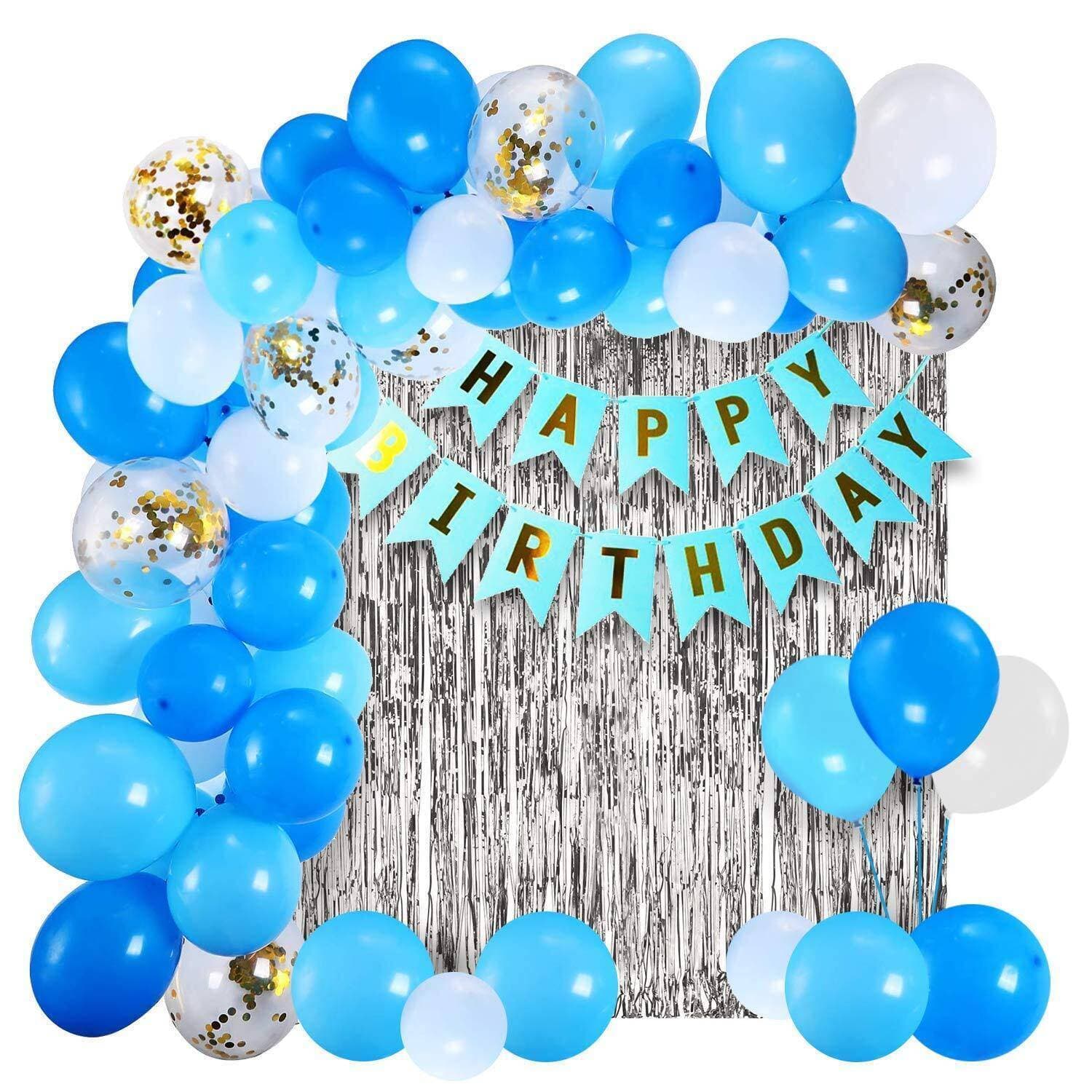 Happy Birthday Theme Balloons Set For Home Decors
