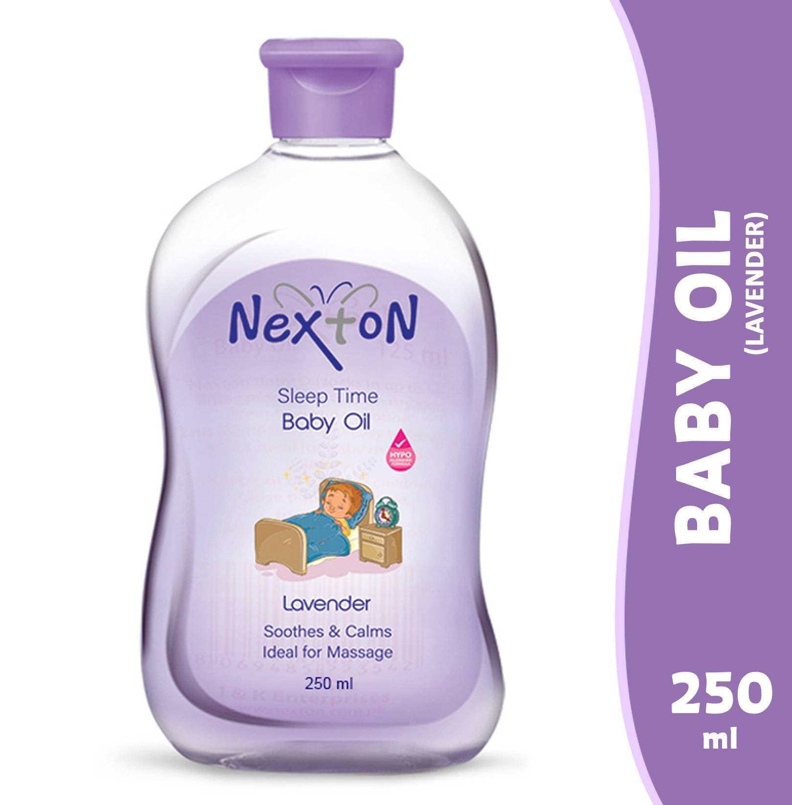 Nexton Lavender Baby Oil 250 Ml