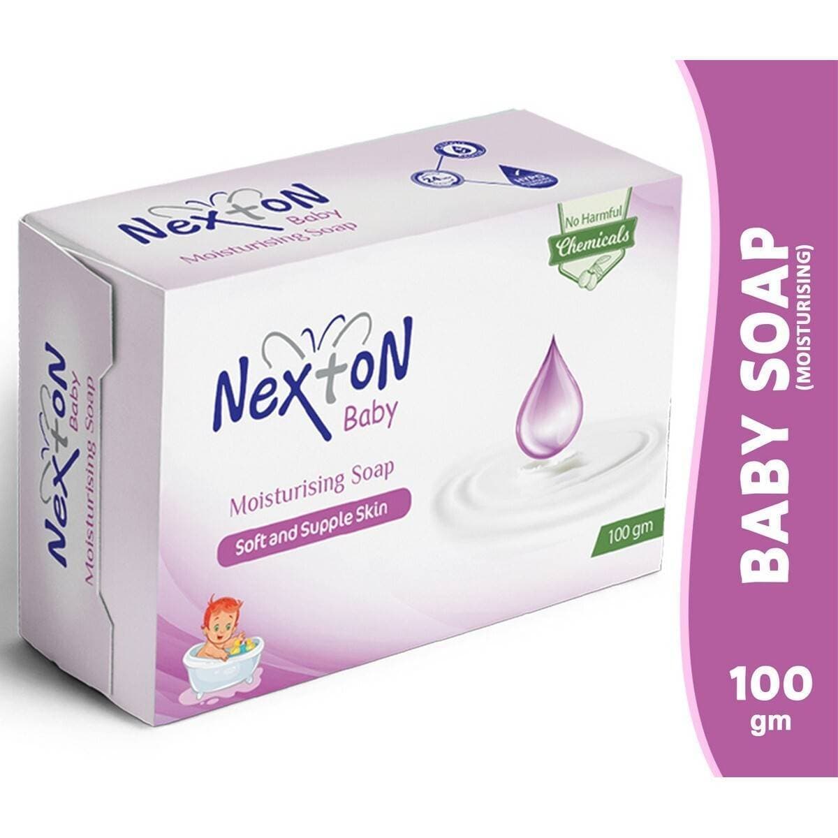Nexton Moisturizing Baby Soap 100 Gm