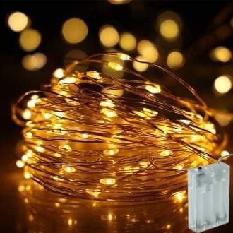 20 Feet Battery Operated Fairy Lights Led For Home Decor Set