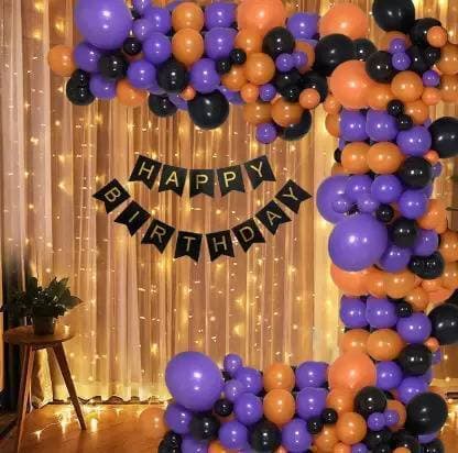 Delight Happy Birthday Theme Balloons Set