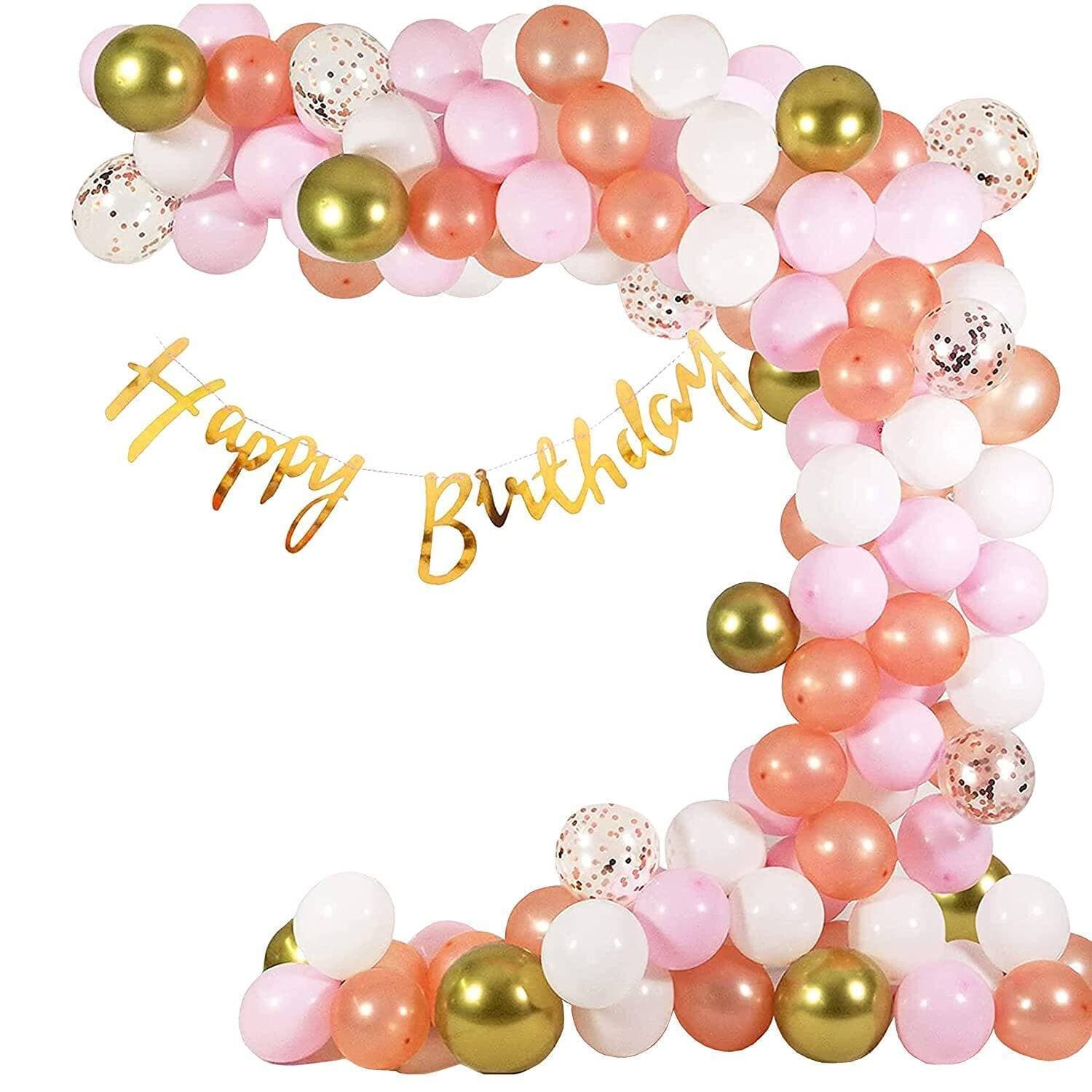 Enhancing Birthday Theme Confetti Balloons Set